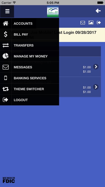 Southern Hills iMobile Banking