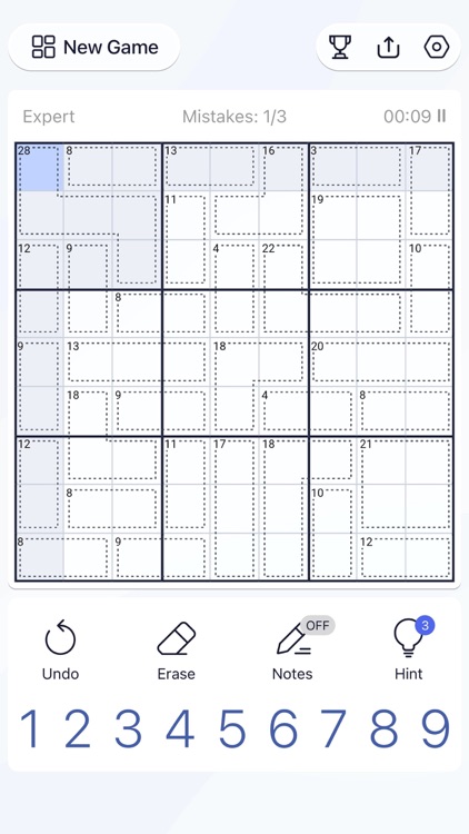 Killer Sudoku - Puzzle Games screenshot-8