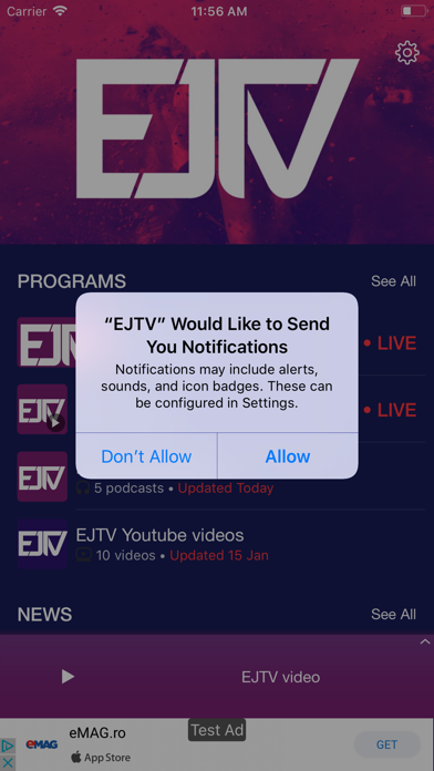 How to cancel & delete EJTV from iphone & ipad 1