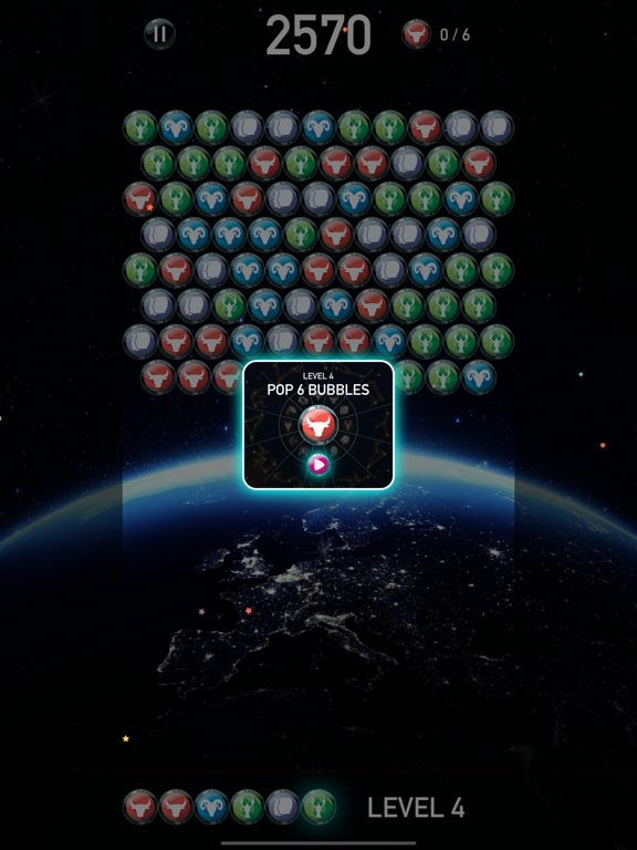 Astro Bubble Shooter screenshot 4