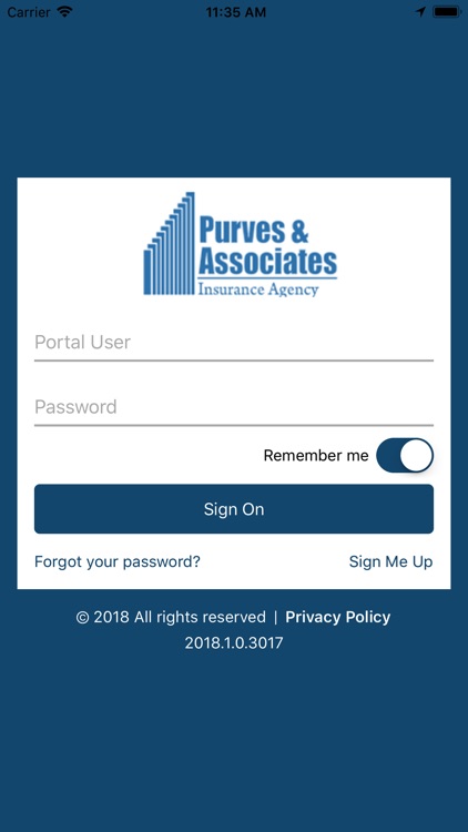 Purves Client Portal