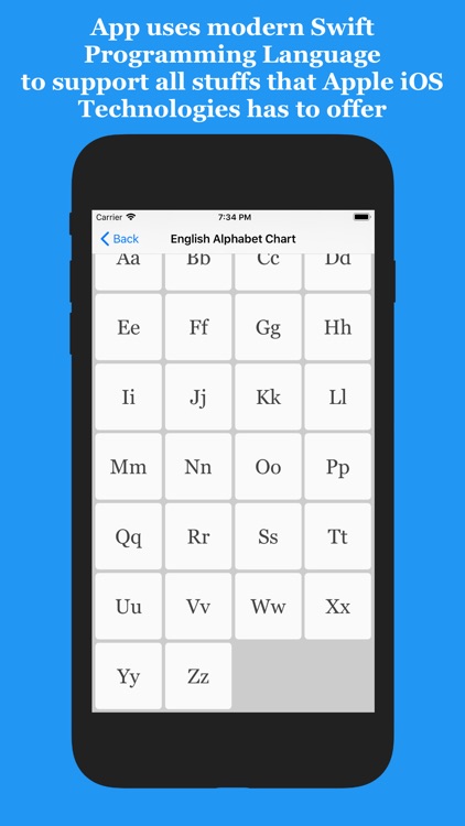 English Alphabet Chart screenshot-9