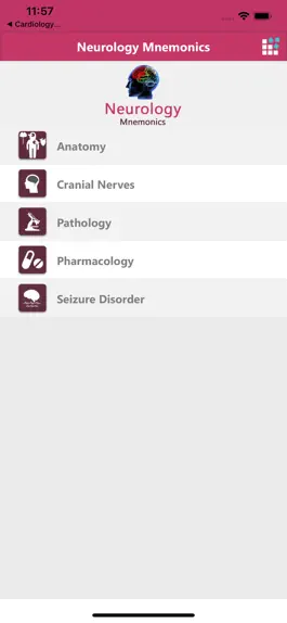 Game screenshot Neurology Mnemonics mod apk