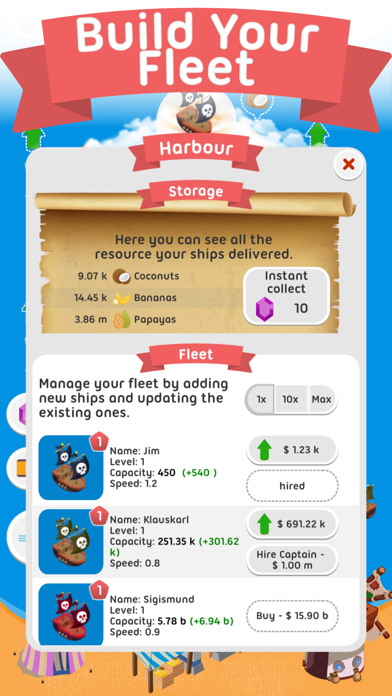 PirateRaccoons: Idle Adventure screenshot 4