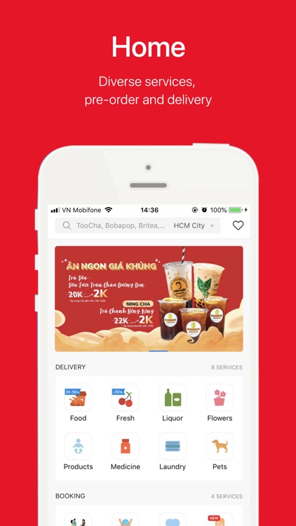 Now.vn - Food Delivery