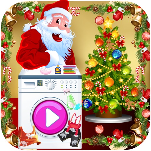 Santa Clothes Christmas Laundry 2014, Happy New Year 2015 iOS App