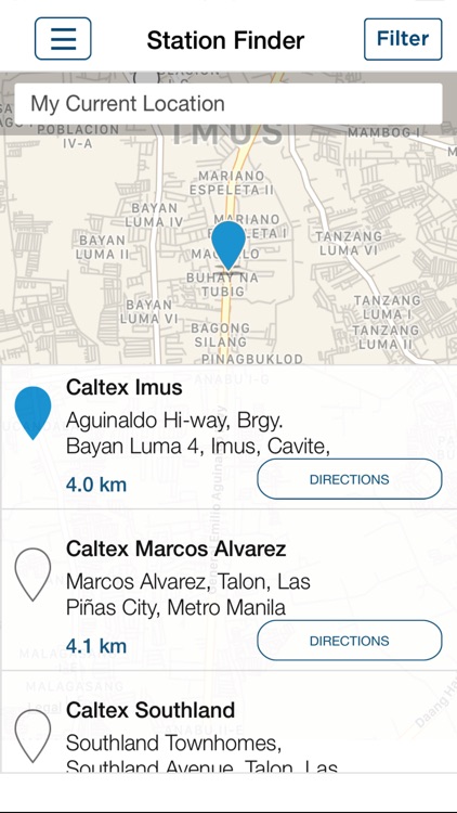 Caltex Station Locator