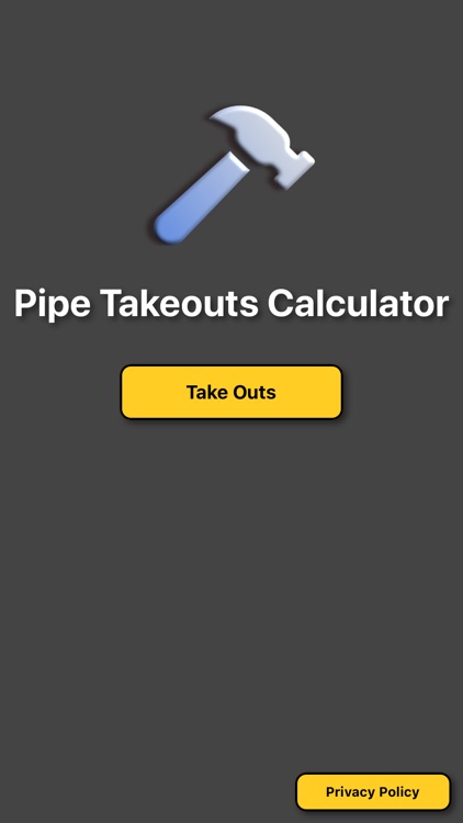 Pipe takeout calculator