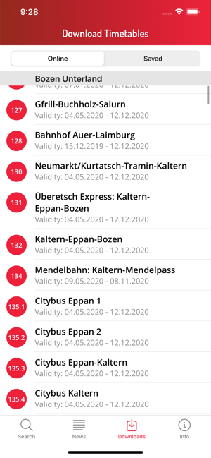 Timetable South Tyrol(圖7)-速報App