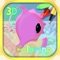 You can color 15 kinds of fish and sea creatures
