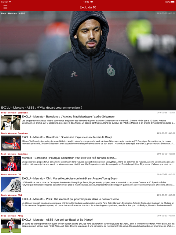 Screenshot #4 pour Le 10 Sport