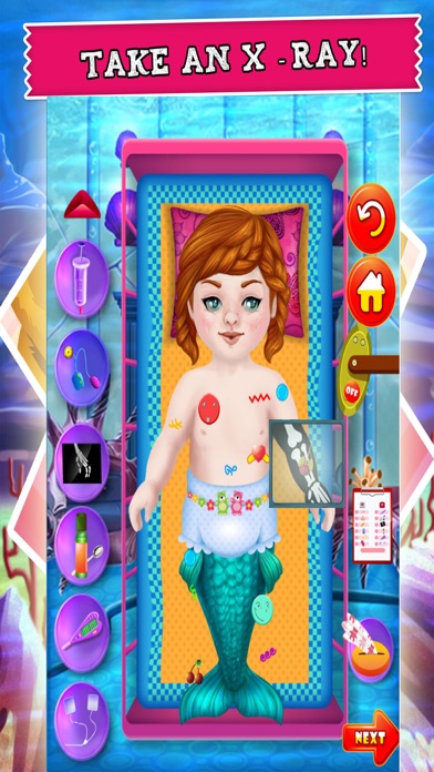 How to cancel & delete Little Baby Mermaid Nurse & Ocean Doctor Nursery Free from iphone & ipad 3