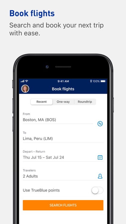 JetBlue - Book & manage trips screenshot-4