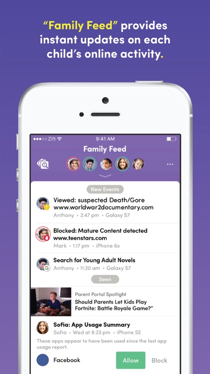 Zift with Net Nanny® Filter screenshot-0