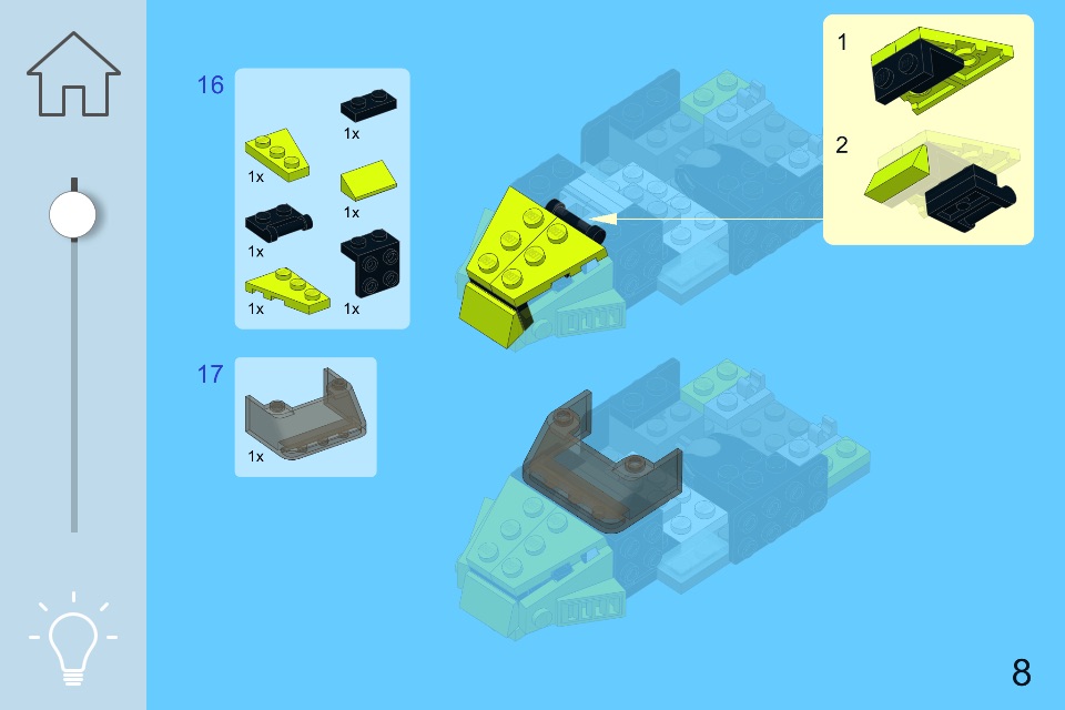 Green Copter for LEGO 31007 screenshot 4