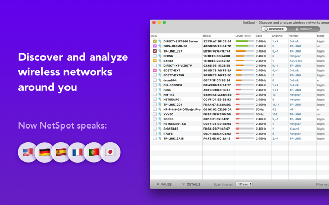 NetSpot PRO – Wi-Fi Reporter