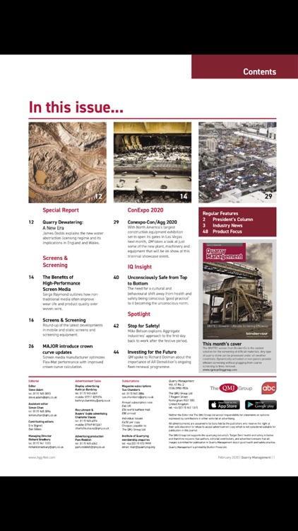 Quarry Management Magazine