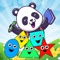 Icon Shapes & Colors - Baby Panda
