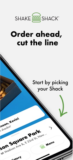 Shake Shack app screenshot