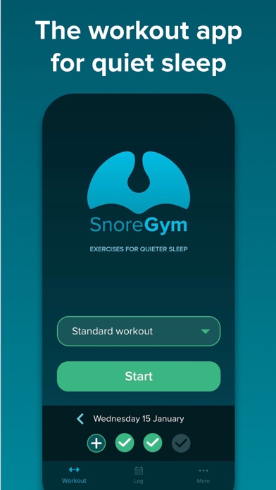 SnoreGym : Reduce Your Snoring iphone images