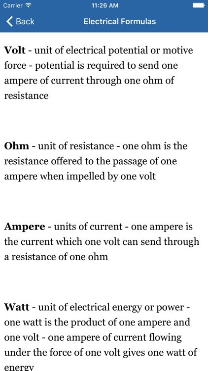 Electrical Engineering App screenshot-3