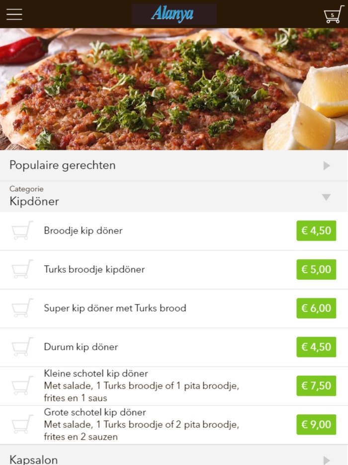 Grillroom-Pizzeria Alanya