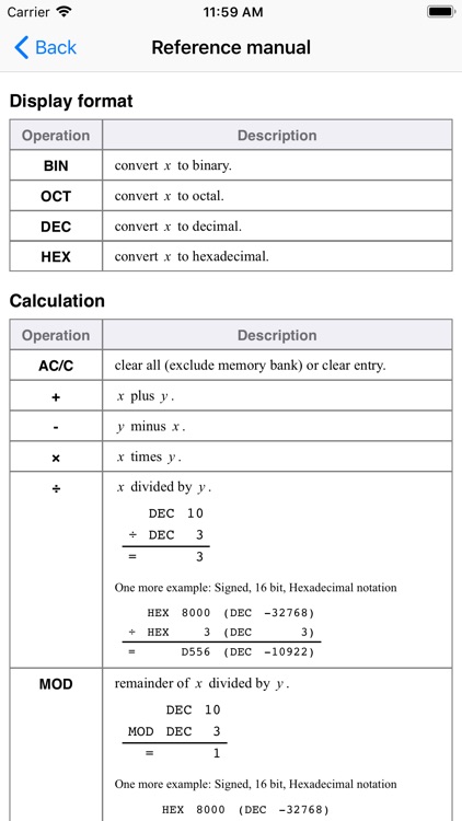 Simple Hex Calc screenshot-4