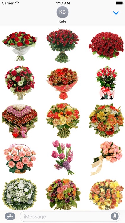 Animated Fresh Flower Bouquets