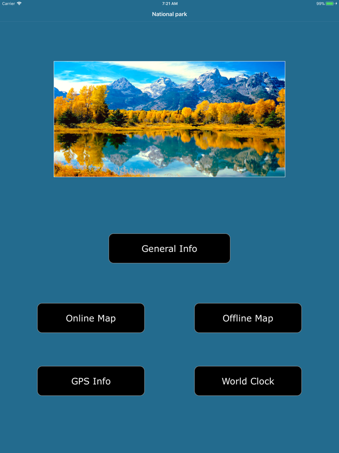 Grand Teton National Park Map