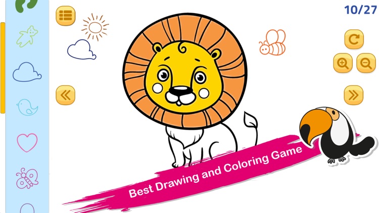 Drawing & Coloring Animal Book screenshot-4