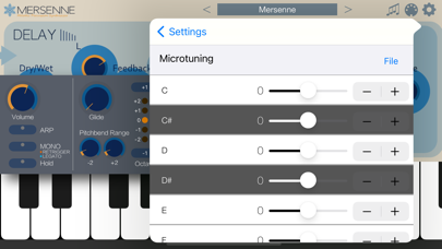 Mersenne Synthesizer Screenshot 7