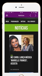 R&aacute;dio 828 Digital Captura de tela 5