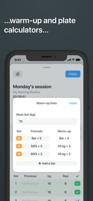 how to log workouts