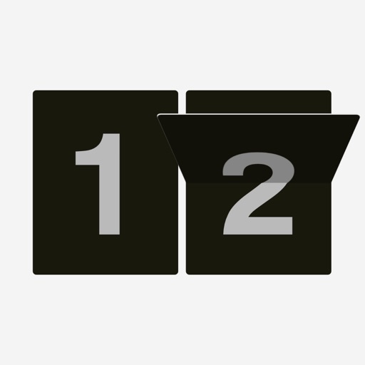 change flipclock display js