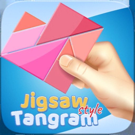 Jigsaw Style Tangram Geometry