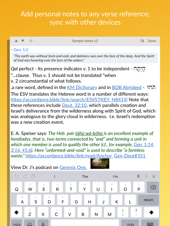Accordance Bible Software screenshot 3