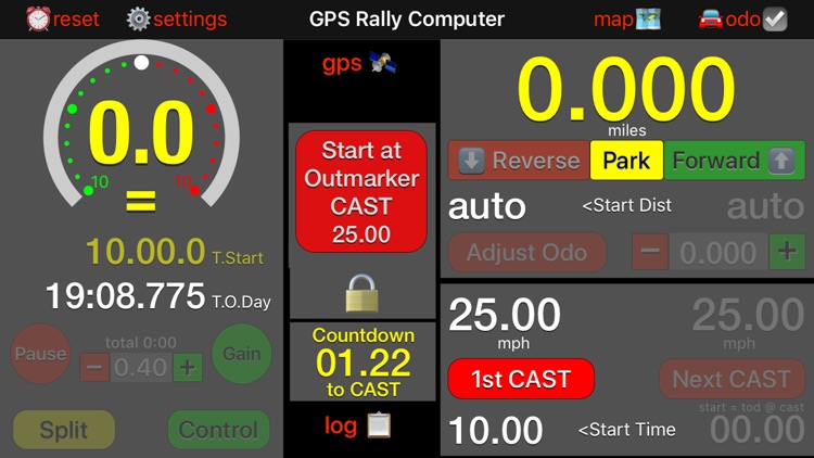 GPS Rally Computer