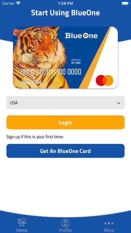 BlueOne Card