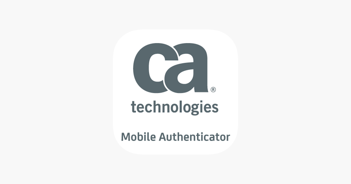 ‎CA Mobile Authenticator on the App Store