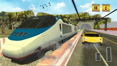 Real Train vs Car Racing 2023 screenshot 3