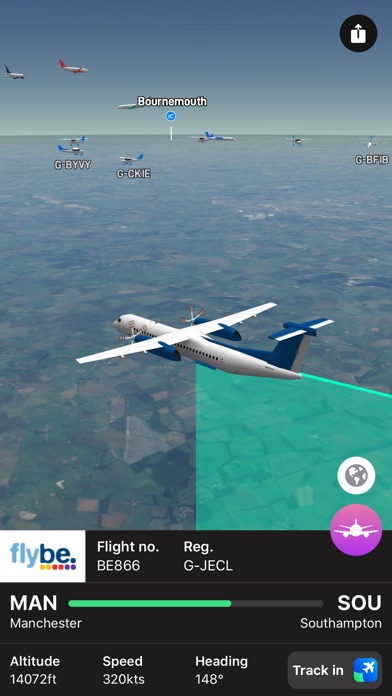 Plane Finder 3D screenshot1