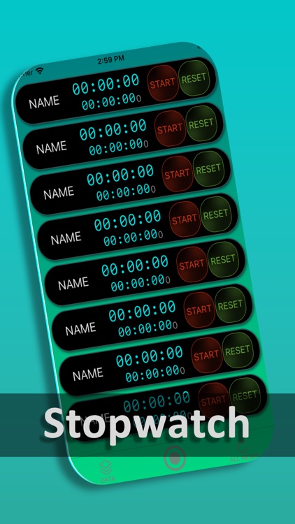 Multi-Timer; Stopwatch & Timer