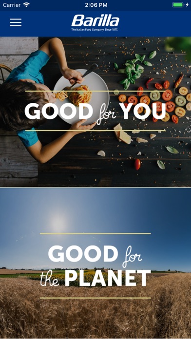 Image of Barilla Sustainability 2018