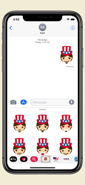 Uncle Sam - USA emoji pack(圖5)-速報App