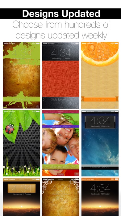 ScreenCreator - Design your Screen with Calendars, Themes or Skins for Wallpaper Screenshot 4
