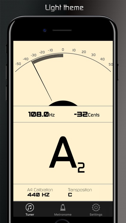 Chroma Tuner & Metronome screenshot-5