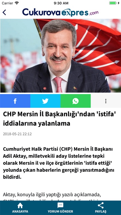 Çukurova Expres Gazetesi