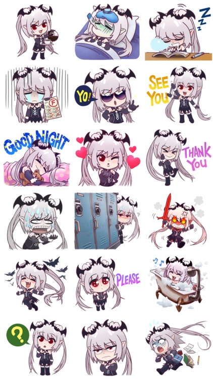 Girls Stickers App