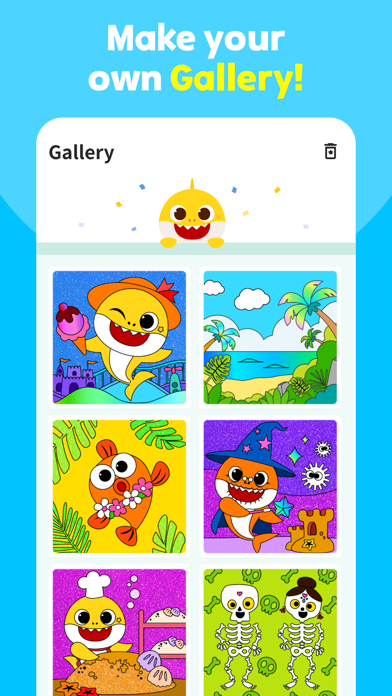 How to cancel & delete Baby Shark Coloring Book from iphone & ipad 4