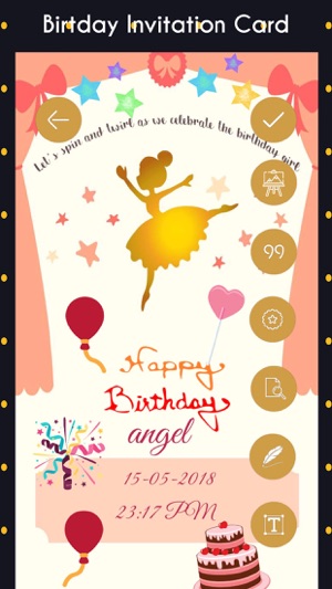 Birthday Invitation Cards HD(圖1)-速報App